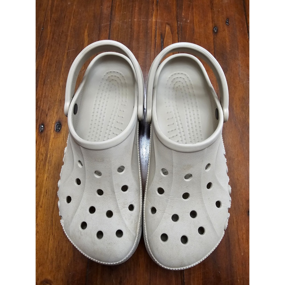 Crocs Classic Clog Bone Beige Mens 10 Womens 12 Kids Big Kid Comfort Shoes